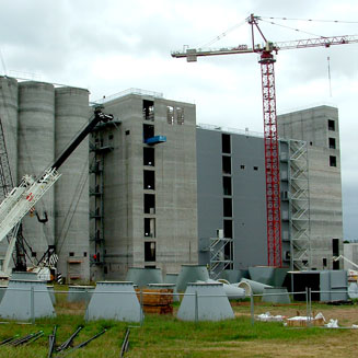 Allied Mills grain silos
