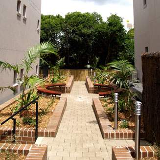 Synergy North garden areas